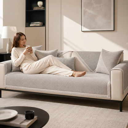 Sofa Cover Quilted Modular Non-Slip Washable