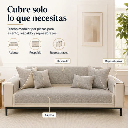 Sofa Cover Quilted Modular Non-Slip Washable
