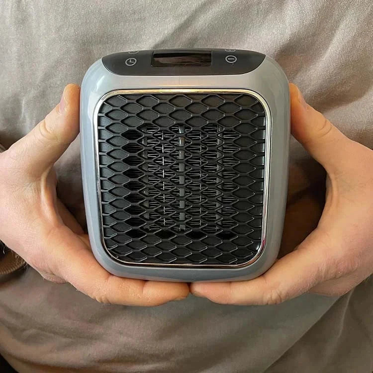 Space Heater 800W Built-In Timer Tip-Over & Overheat Protection
