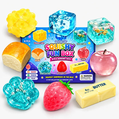 Squishy Toy Advent Calendar Dumpling Design Slow-Return Foam 24-Piece