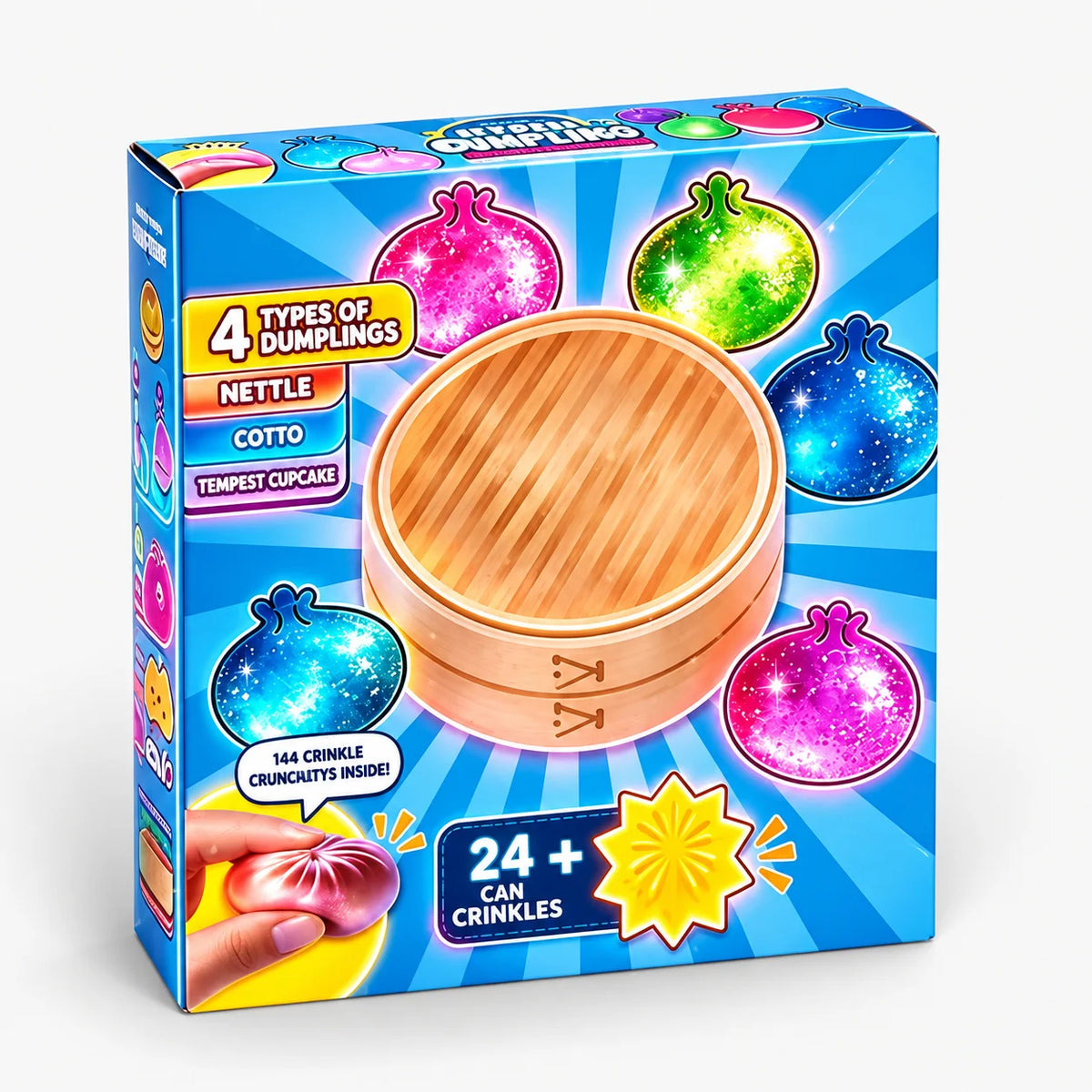 Squishy Toy Advent Calendar Dumpling Design Slow-Return Foam 24-Piece