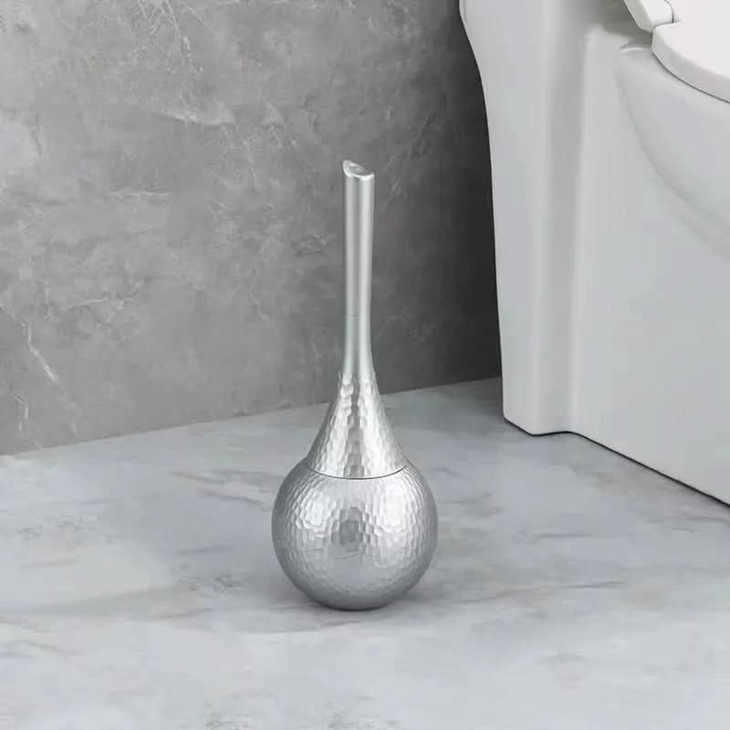 Toilet Brush Sculptural Design Rust-Free ABS Removable Brush Head