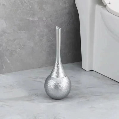 Toilet Brush Sculptural Design Rust-Free ABS Removable Brush Head