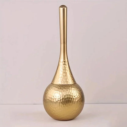 Toilet Brush Sculptural Design Rust-Free ABS Removable Brush Head