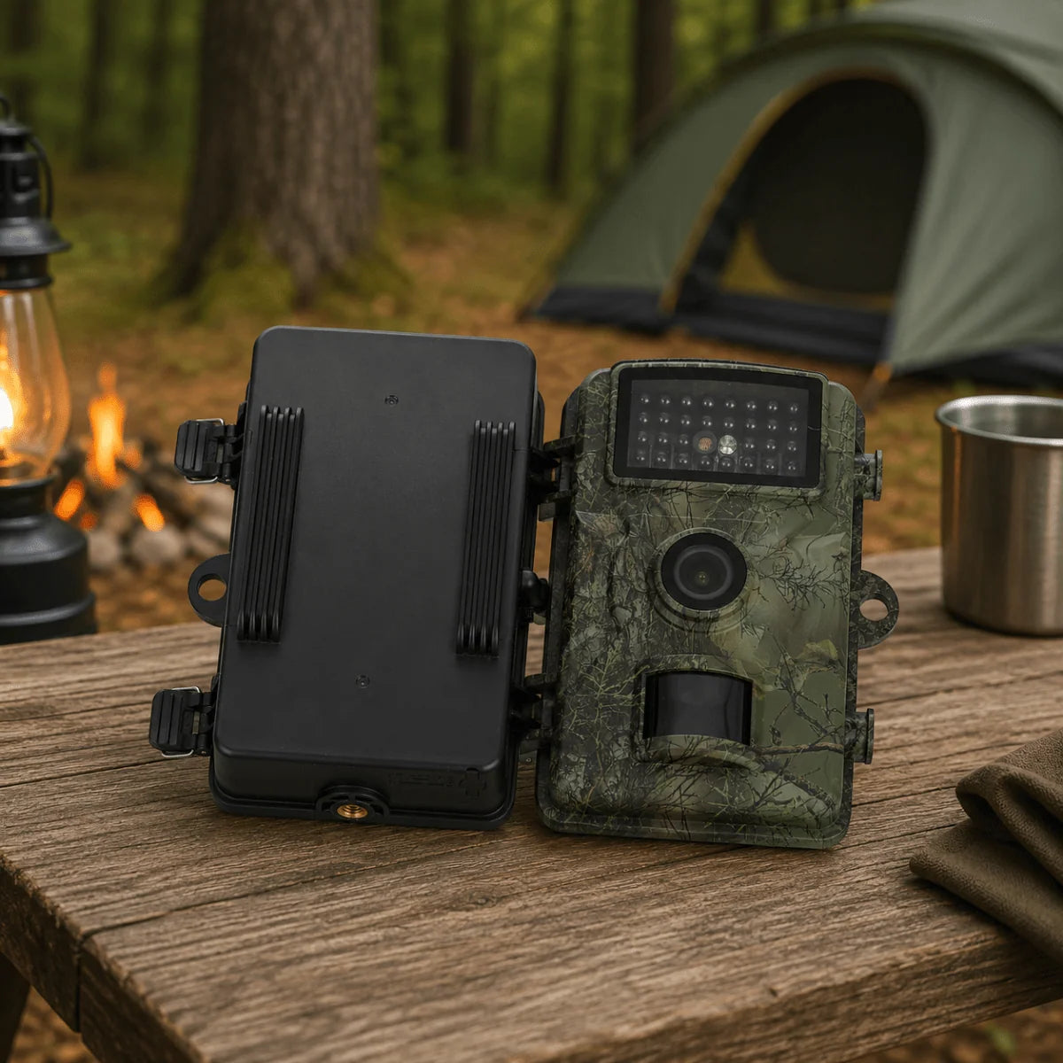 Trail Camera Night Vision Motion-Triggered Weatherproof