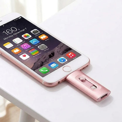 USB Flash Drive Lightning USB-C USB-A Connectors