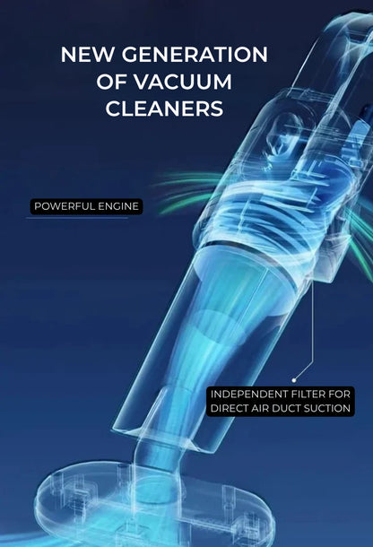 Vacuum Cleaner 3-in-1 Cordless Wet Mopping & Fabric Care