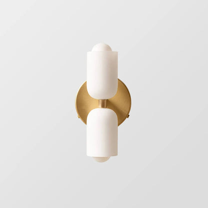 Wall Lamp Double Acrylic Shades Up & Down Lighting