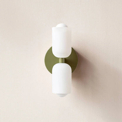 Wall Lamp Double Acrylic Shades Up & Down Lighting