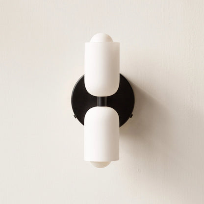 Wall Lamp Double Acrylic Shades Up & Down Lighting