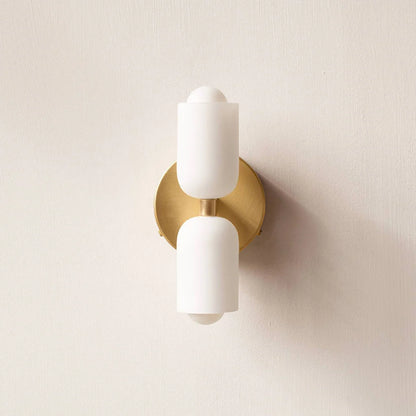Wall Lamp Double Acrylic Shades Up & Down Lighting