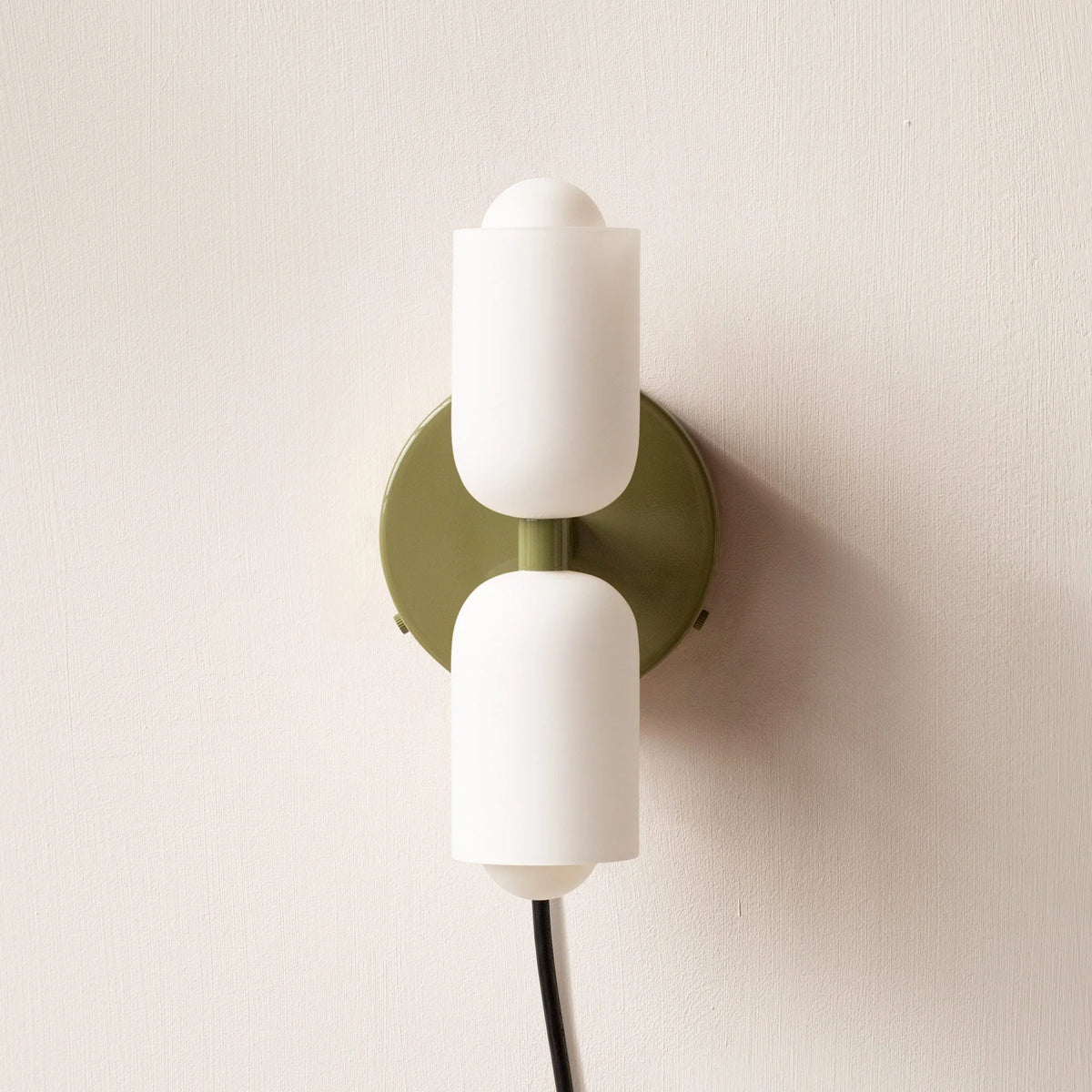 Wall Lamp Double Acrylic Shades Up & Down Lighting
