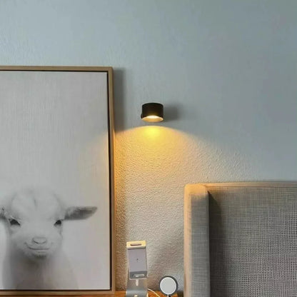 Wall Lamp Magnetic 360° Rotating Rechargeable Dimmable LED with Remote Control