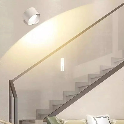 Wall Lamp Magnetic 360° Rotating Rechargeable Dimmable LED with Remote Control