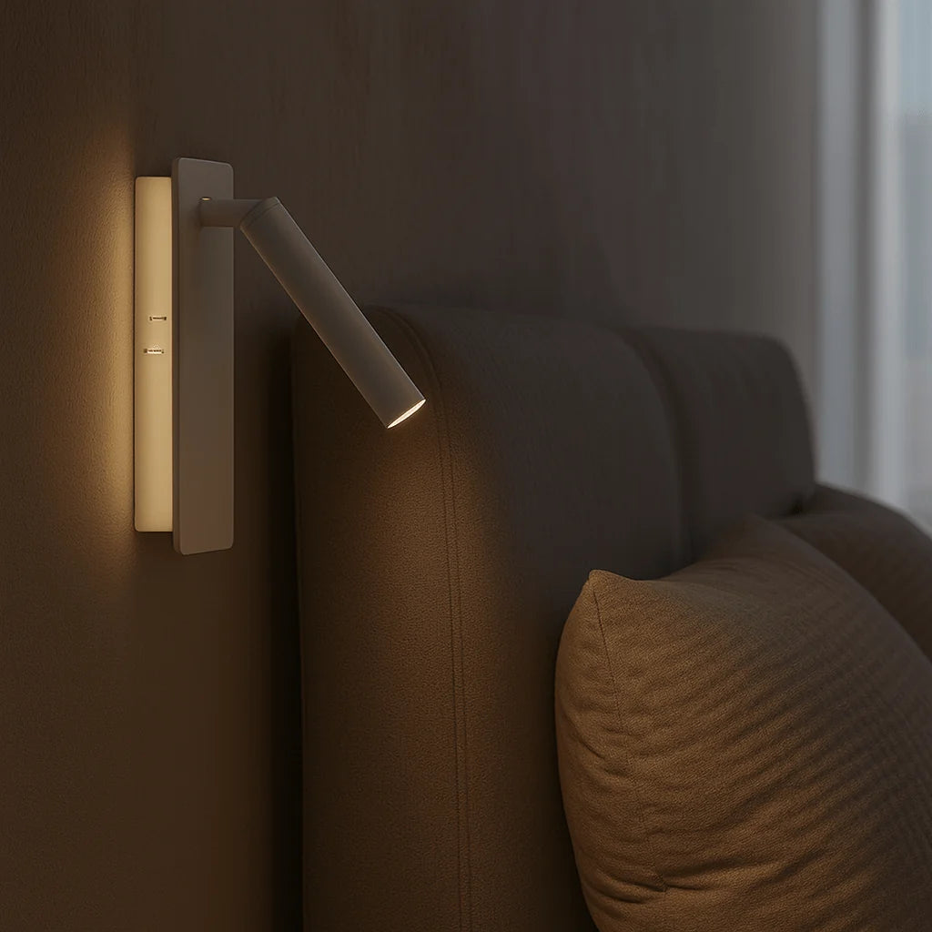 Wall Light LED Dimmable Adjustable Swivel Head