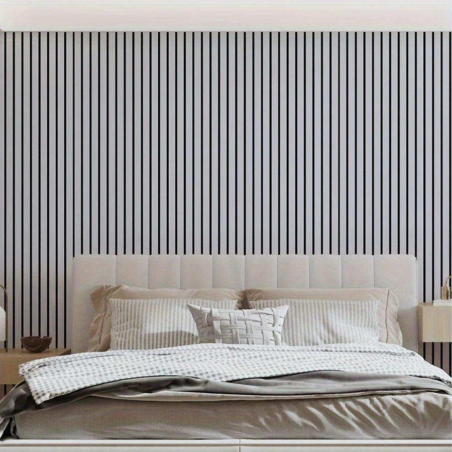 Wall Panels 3D Wood Texture Self-Adhesive Moisture-Resistant