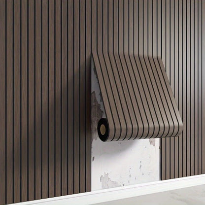 Wall Panels 3D Wood Texture Self-Adhesive Moisture-Resistant