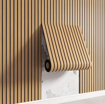 Wall Panels Self-Adhesive Realistic Wood Grain Water-Resistant