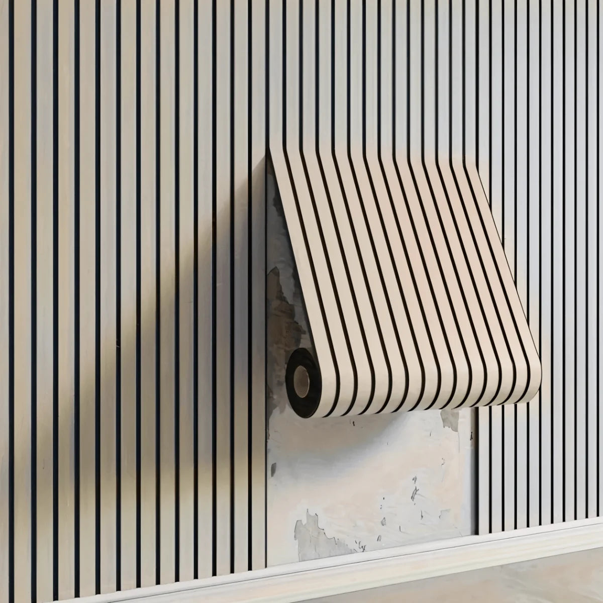 Wall Panels Self-Adhesive Realistic Wood Grain Water-Resistant