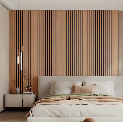 Wall Panels Self-Adhesive Realistic Wood Grain Water-Resistant
