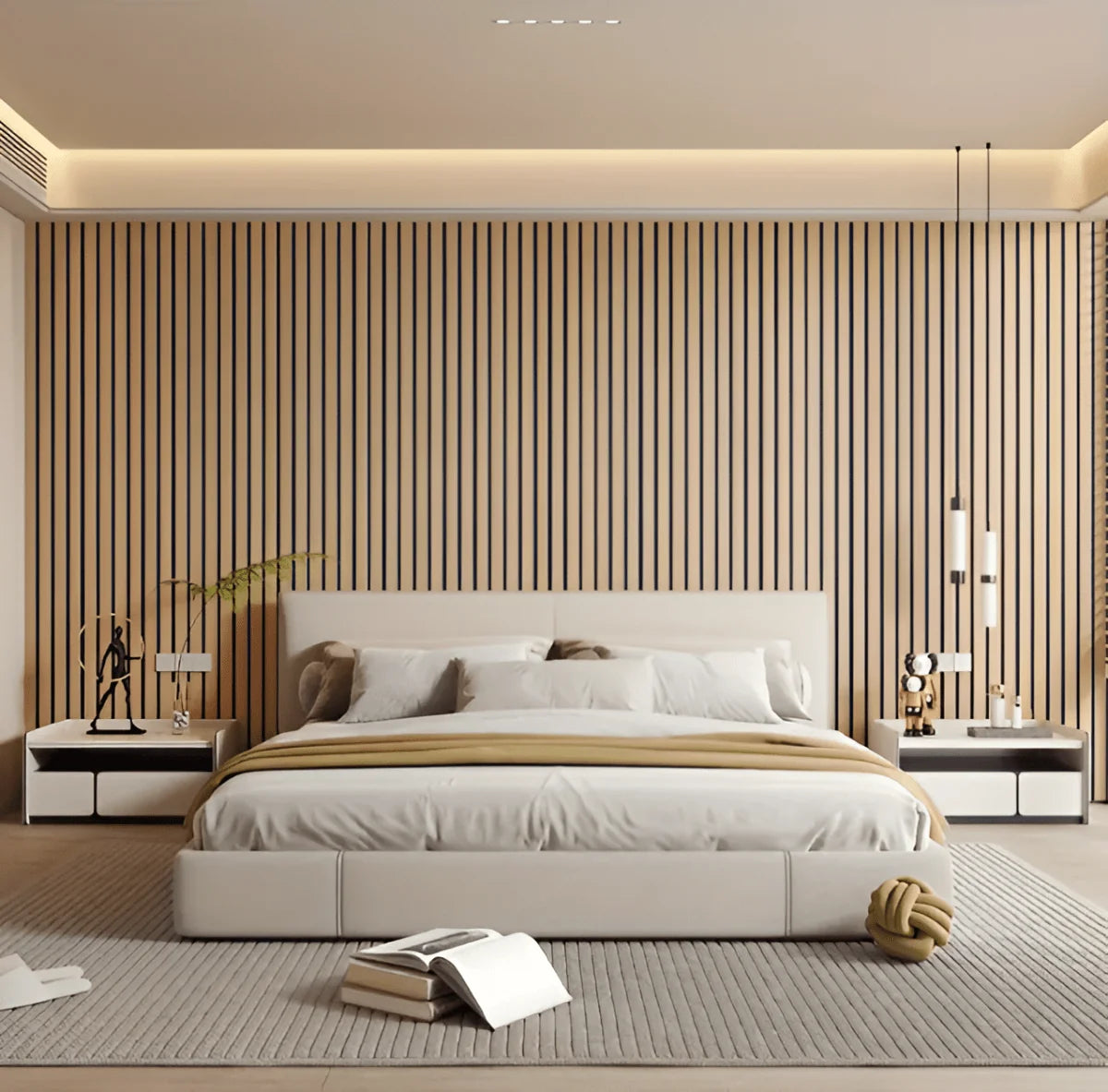 Wall Panels Self-Adhesive Realistic Wood Grain Water-Resistant