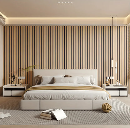 Wall Panels Self-Adhesive Realistic Wood Grain Water-Resistant