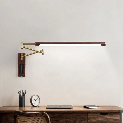Wall Reading Light Adjustable Full-Spectrum Space-Saving