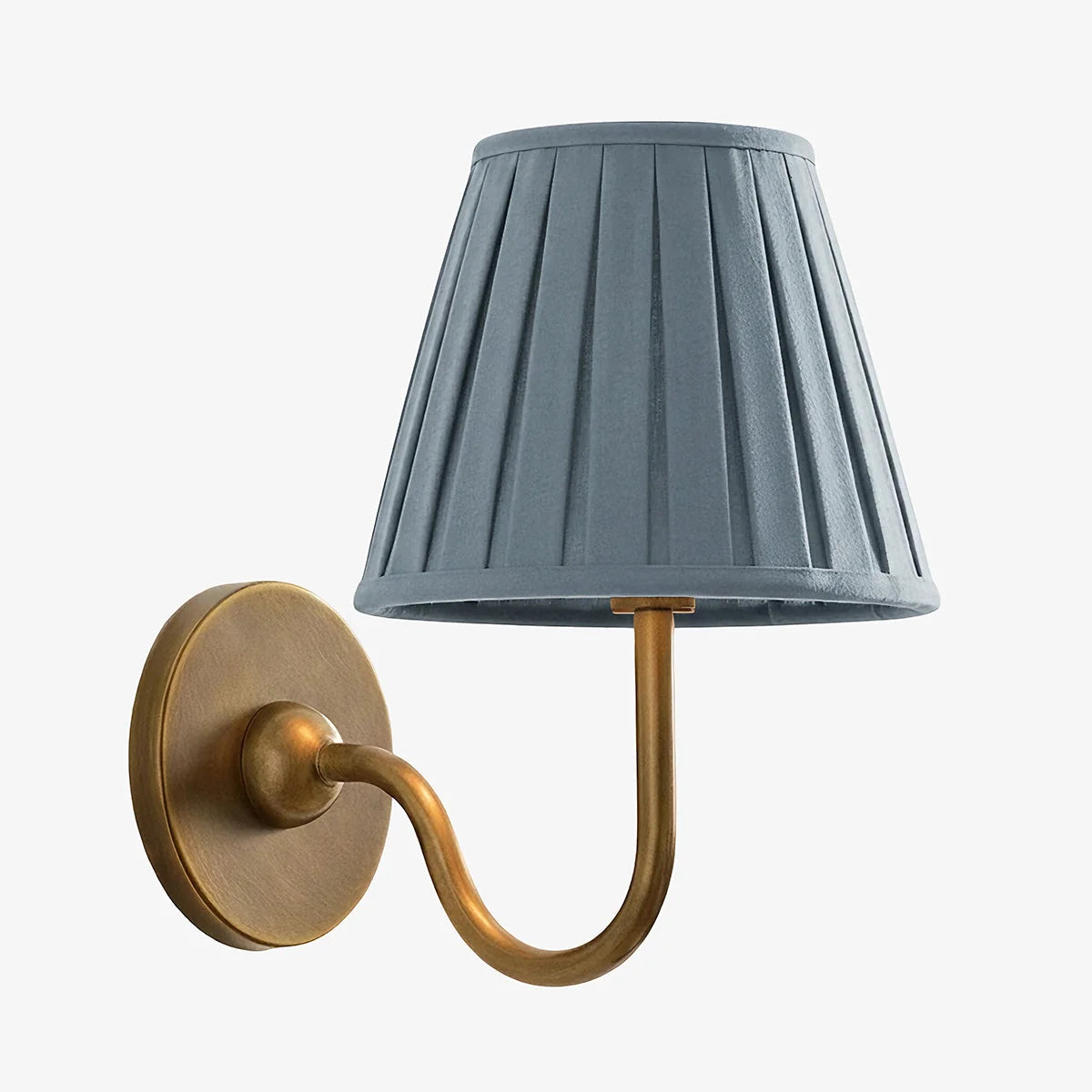 Wall Sconce Fabric Shade Dimmable Soft Diffused Light