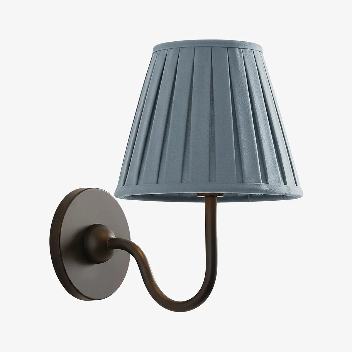 Wall Sconce Fabric Shade Dimmable Soft Diffused Light