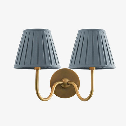 Wall Sconce Fabric Shade Dimmable Soft Diffused Light