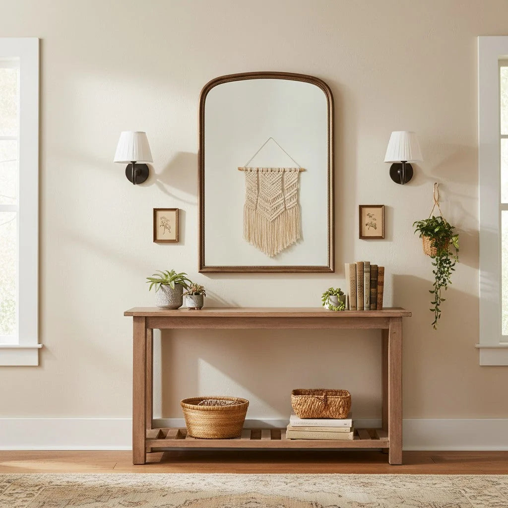Wall Sconce Fabric Shade Dimmable Soft Diffused Light