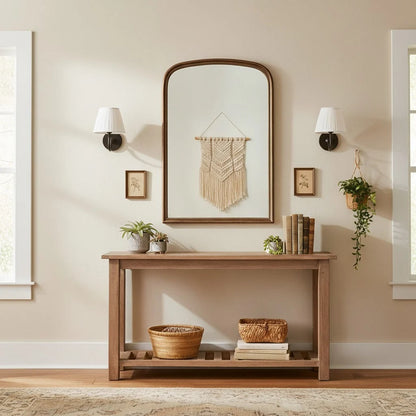 Wall Sconce Fabric Shade Dimmable Soft Diffused Light