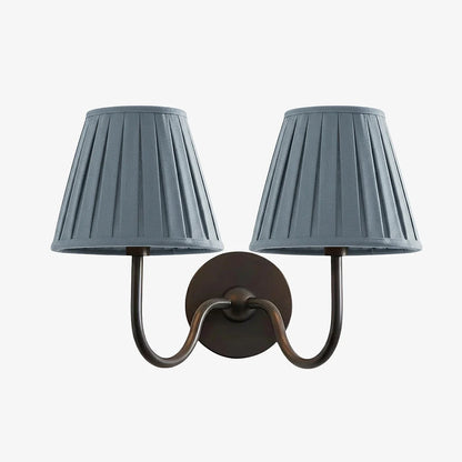 Wall Sconce Fabric Shade Dimmable Soft Diffused Light