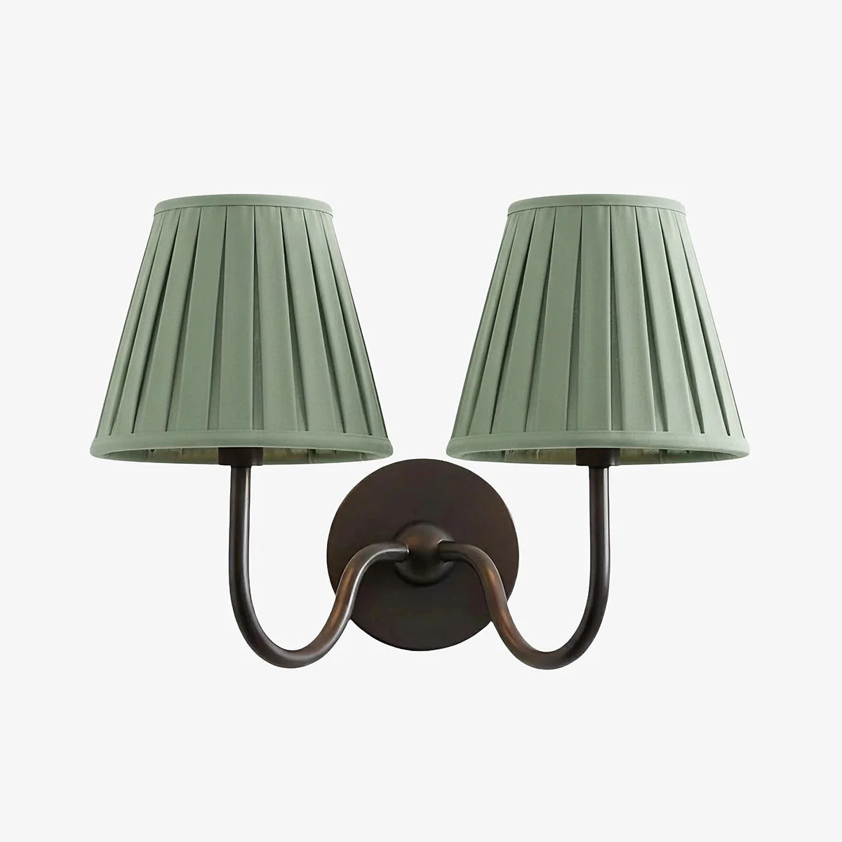 Wall Sconce Fabric Shade Dimmable Soft Diffused Light