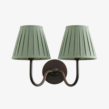 Wall Sconce Fabric Shade Dimmable Soft Diffused Light