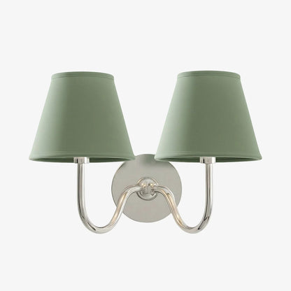 Wall Sconce Fabric Shade Dimmable Soft Diffused Light
