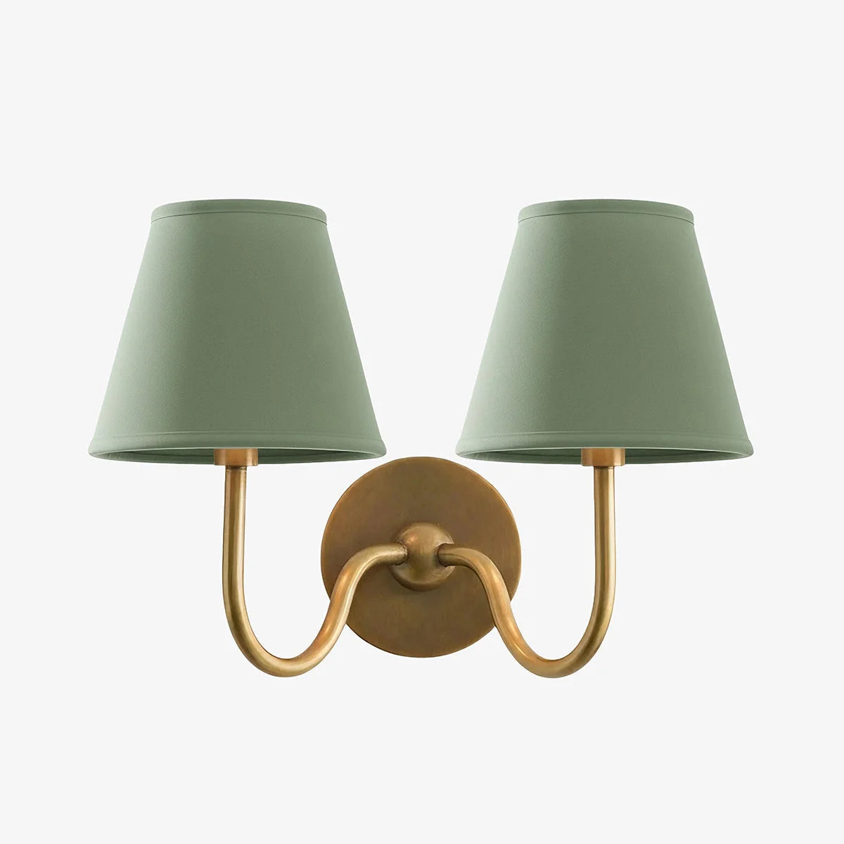 Wall Sconce Fabric Shade Dimmable Soft Diffused Light