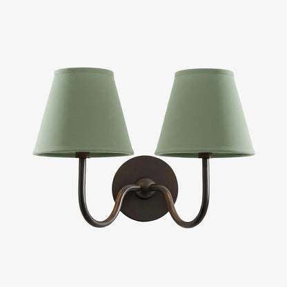 Wall Sconce Fabric Shade Dimmable Soft Diffused Light