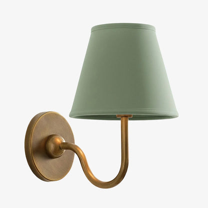 Wall Sconce Fabric Shade Dimmable Soft Diffused Light