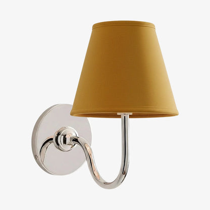 Wall Sconce Fabric Shade Dimmable Soft Diffused Light