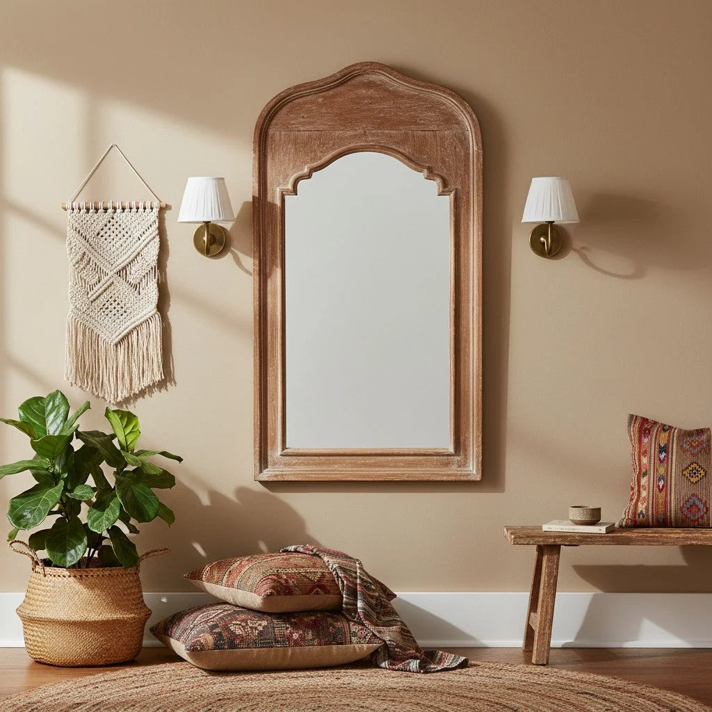 Wall Sconce Fabric Shade Dimmable Soft Diffused Light