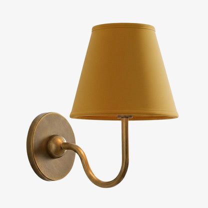 Wall Sconce Fabric Shade Dimmable Soft Diffused Light