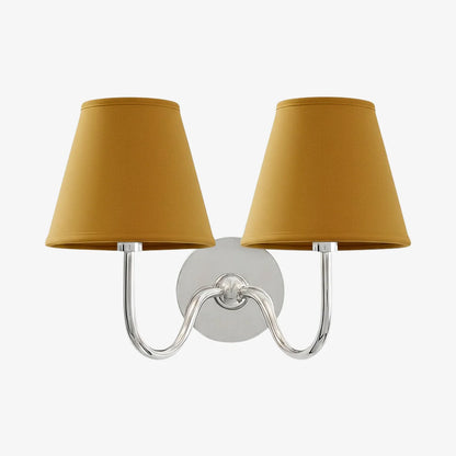 Wall Sconce Fabric Shade Dimmable Soft Diffused Light