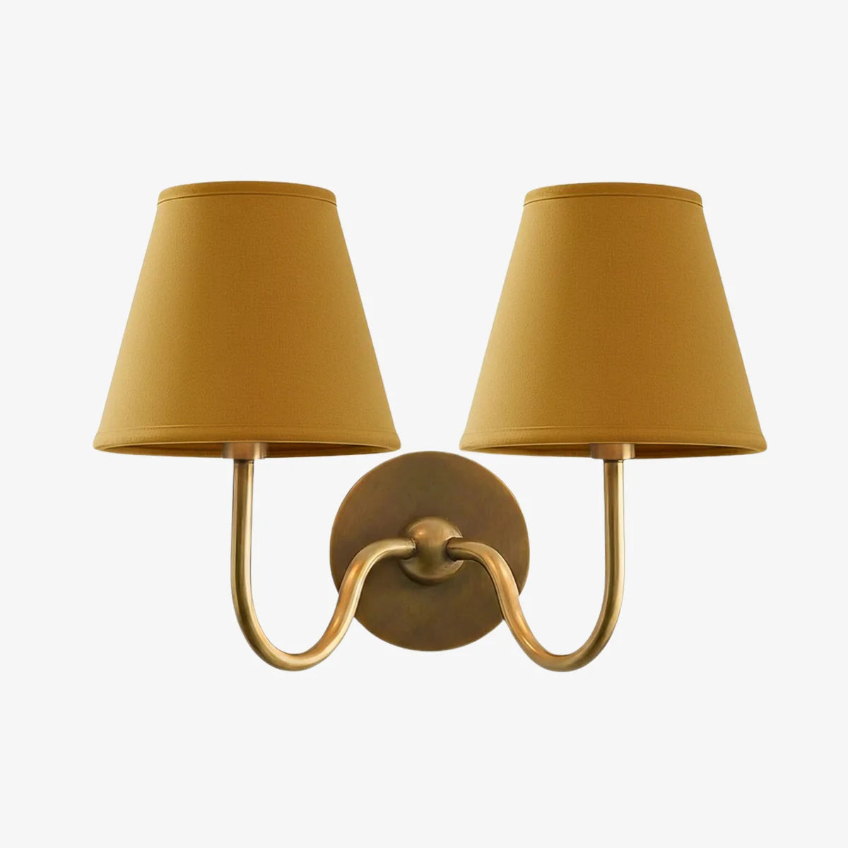 Wall Sconce Fabric Shade Dimmable Soft Diffused Light