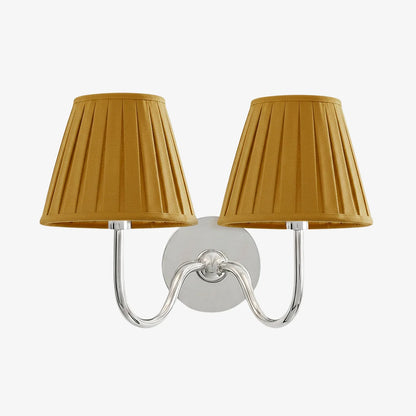 Wall Sconce Fabric Shade Dimmable Soft Diffused Light