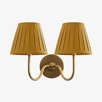 Wall Sconce Fabric Shade Dimmable Soft Diffused Light
