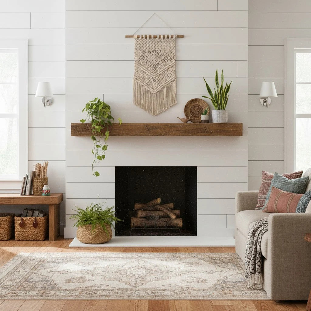 Wall Sconce Fabric Shade Dimmable Soft Diffused Light