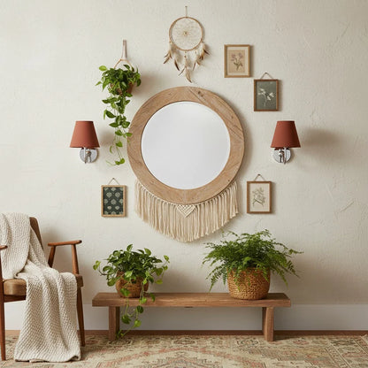 Wall Sconce Fabric Shade Dimmable Soft Diffused Light