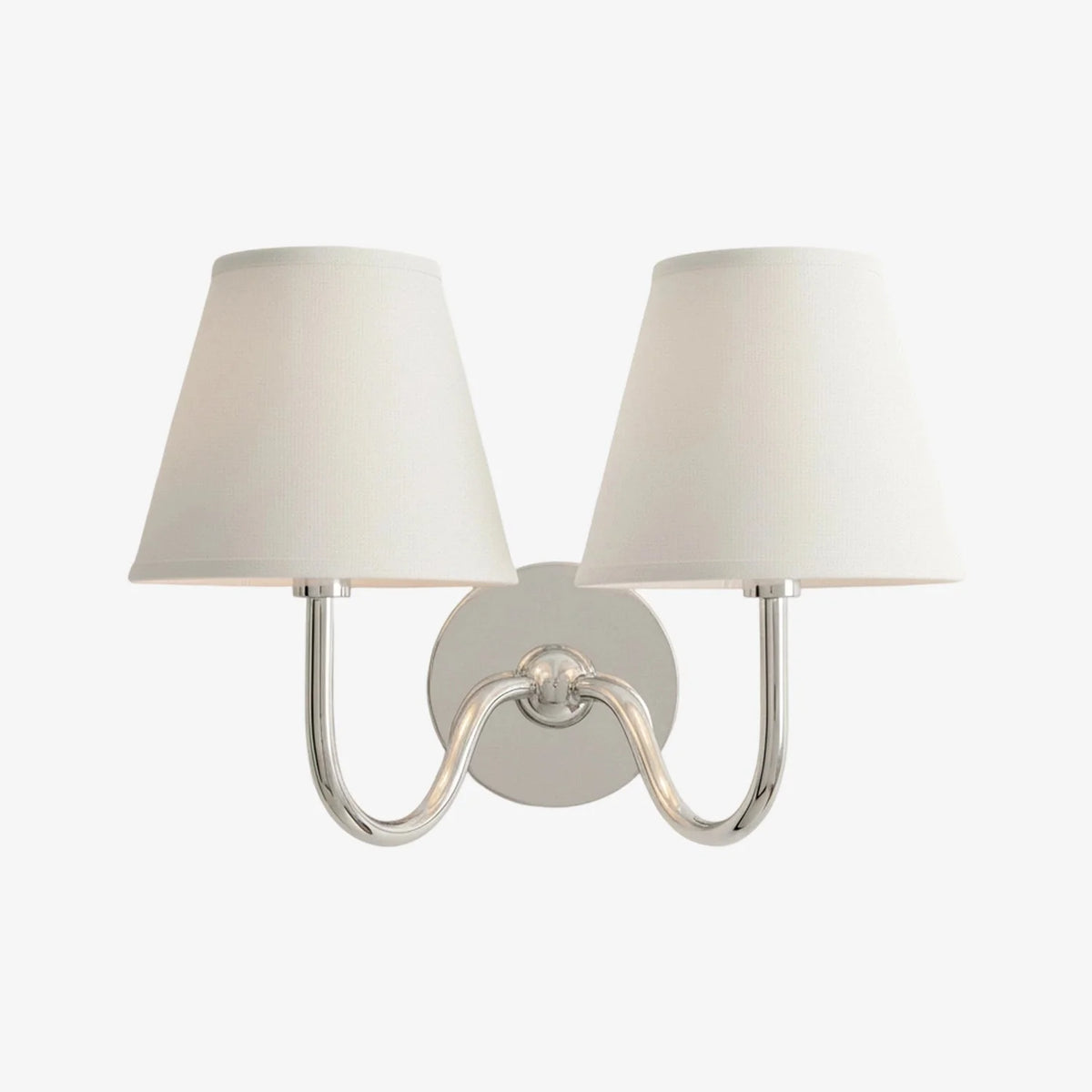 Wall Sconce Fabric Shade Dimmable Soft Diffused Light