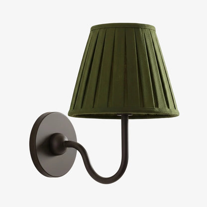 Wall Sconce Fabric Shade Dimmable Soft Diffused Light